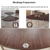 Folding Round Wooden Table Extension, 1.2 m view 4