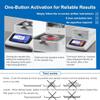 Halogen Moisture Analyzer, 0.01% Accuracy, 120 g Capacity, Touchscreen, Laboratory Moisture Analyzer for Agricultural Testing+ view 4