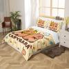 Homewish Kawaii Cartoon Capybara Bedding Set 220x240 cm with 2 Pillowcases view 3