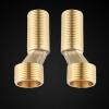 Eccentric Swivel Arm for Faucets, Adjustable, Brass, Model B view 1