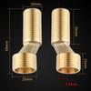 Eccentric Swivel Arm for Faucets, Adjustable, Brass, Model B view 2