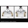 Eccentric Swivel Arm for Faucets, Adjustable, Brass, Model B view 3