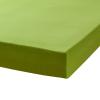 TRAUMSCHLAF Premium Interlock Jersey Fitted Sheet, 100% Cotton, Fits Mattresses up to 30 cm, 90x200–100x200 cm, Apple Green view 1