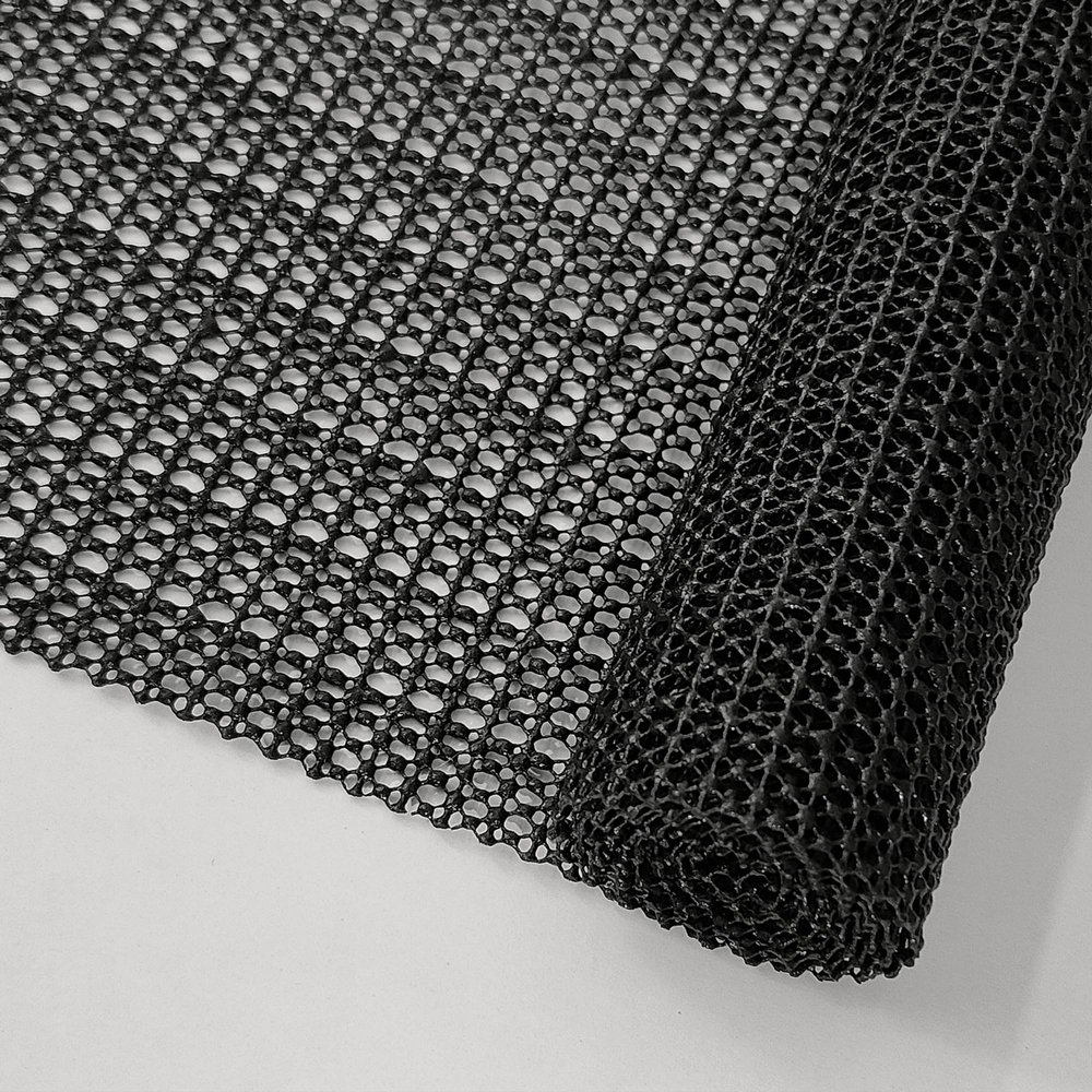Non-Slip Rug Pad 90 x 125 cm, Cuttable, Black