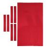 Billiard Cloth Replacement, 9-Inch Pool Table Felt, Easy to Install, Red view 1