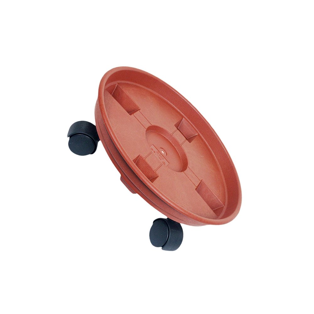 Guangcailun 33 cm Rolling Plant Stand for Indoor and Outdoor Use
