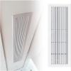1-Piece Adjustable Ventilation Slot Cover with Filter, Durable ABS Gable/Attic Vent for Bathrooms and Cabinets (660 x 660 mm) view 1