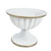 drburpily Elegant French Urn Planter Vase, White, L view 2
