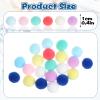 1000 Colorful Craft Pom Poms - 1cm Mini Felt Balls view 3