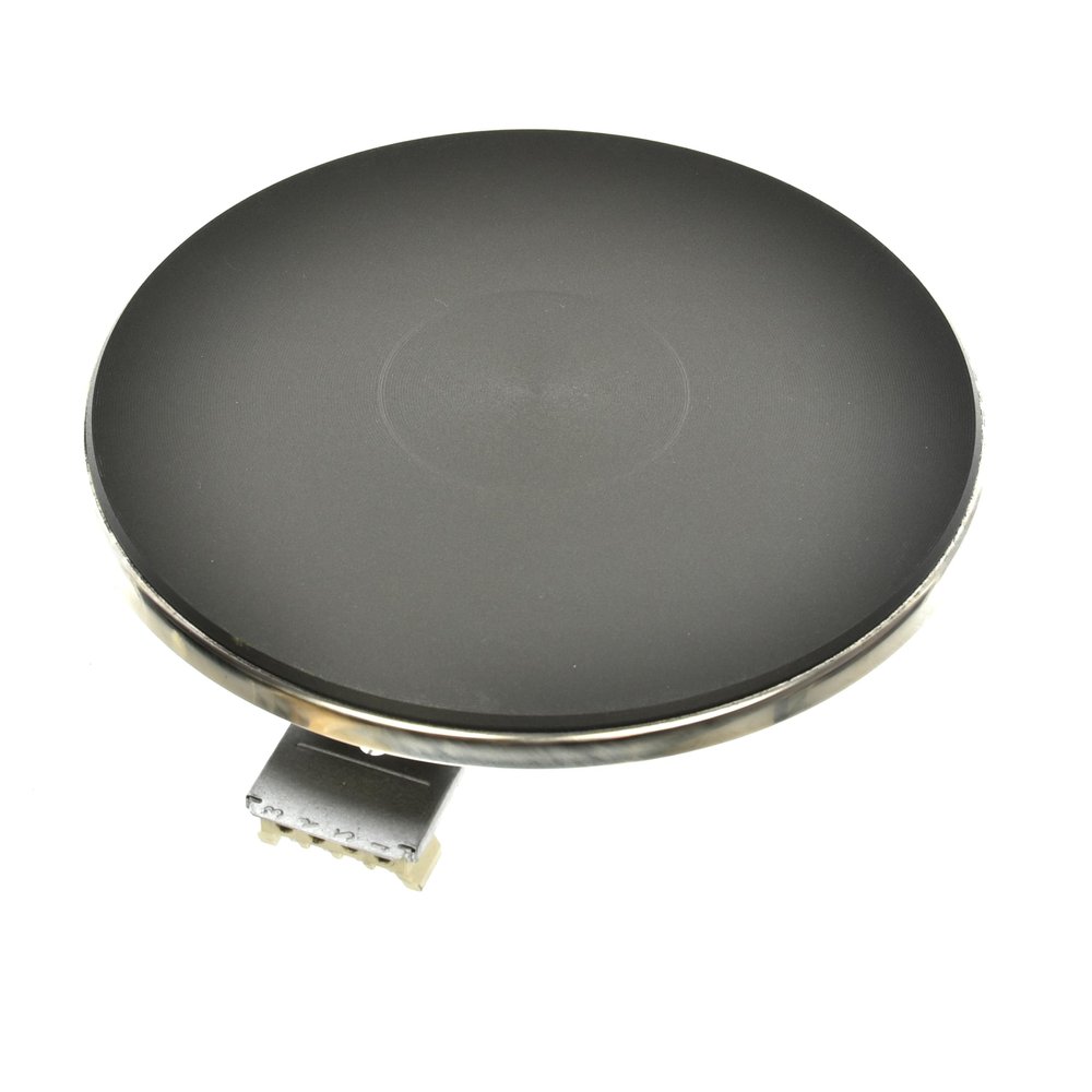 EGO 12.22453.199 / 18.22453.002 Electric Hot Plate, 220 mm, 2,000 W, 230 V, 4 Screw Terminals