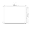 V Safety "No Parking/Keep Clear/Access Required" Sign, Double Symbol, Landscape, 600 x 450 mm, RA1 Reflective 3 mm Aluminum Composite view 2