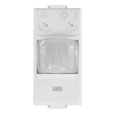 IXTRIMA Dusk-to-Dawn Motion Sensor, 1-Module PIR, White