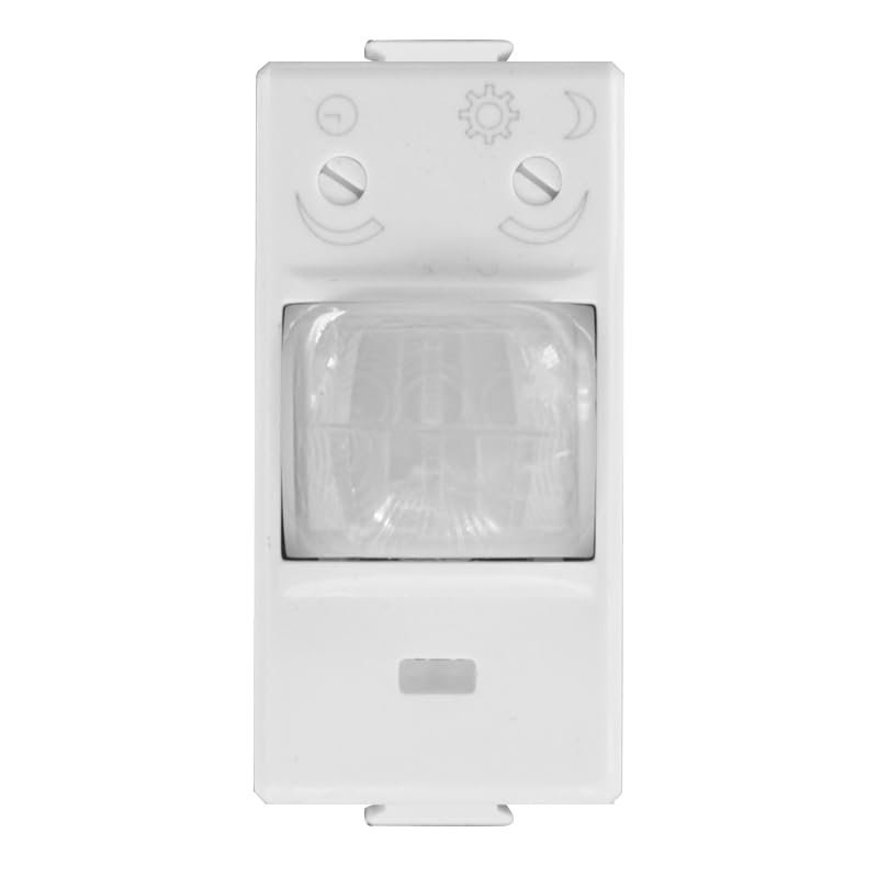 IXTRIMA Dusk-to-Dawn Motion Sensor, 1-Module PIR, White
