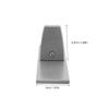 GRIRIW 2-Pack Heavy-Duty Table Clamps for Partition Walls view 2