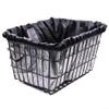 Dust and Rain Cover for Bicycle and E-Scooter Baskets, Waterproof 210D Oxford Fabric, Adjustable Elastic Band, 42 x 33 x 25 cm view 1