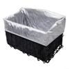 Dust and Rain Cover for Bicycle and E-Scooter Baskets, Waterproof 210D Oxford Fabric, Adjustable Elastic Band, 42 x 33 x 25 cm view 2