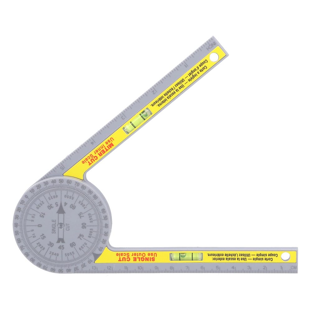 Miter Saw Protractor and 360° Cutting Guide