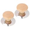 Healeved 2-Piece Compact Pot Lid Handles, Heat-Resistant Replacement Knobs view 1