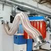 10 ft Flexible PU Dust Collection Hose, Heavy-Duty Hose with Stainless Steel Clamps for Shop Vacuums, Table Saws and Miter Saws, 90 mm Diameter view 2