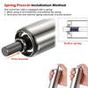 Generic Conveyor Unloader Rollers, 5-Pack Replacement Rollers, 1.5" and 2" Diameter, 4"–40" Length view 3
