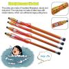 Pool Rescue Pole, Telescoping Pool Safety Pole with Extendable Emergency Hook for Swimmers and Floating Objects, Ideal for Oceanariums/Swim Clubs, 1 Pack (1.26, view 3