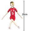 Zhongkaihua Kozume Kenma Plush Action Figure, 28 cm, Rotatable and Poseable Character Pillow view 2