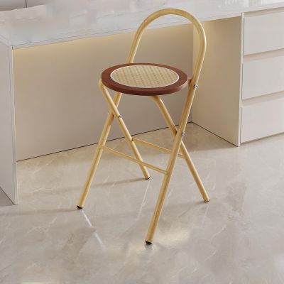 Folding Bar Stool, Portable Kitchen Stool, Camping Bar Stool, No Assembly Required, 90 kg Capacity