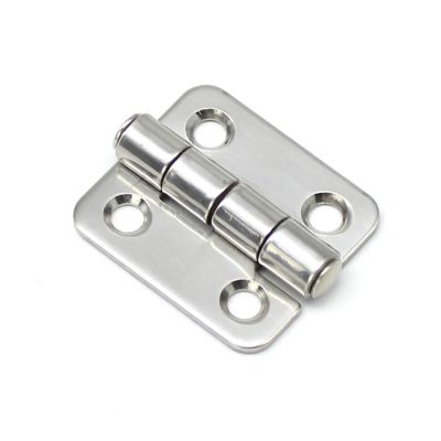 Stainless Steel Thickened Flat-Angle Door Hinge for Industrial Electrical Equipment, 1 Piece