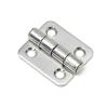 Stainless Steel Thickened Flat-Angle Door Hinge for Industrial Electrical Equipment, 1 Piece view 1
