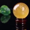 NIBHZ Natural Yellow Citrine Crystal Sphere, 3.1 in view 1
