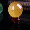NIBHZ Natural Yellow Citrine Crystal Sphere, 3.1 in view 4