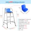Premium 3.9/4.9/5.9-Foot Lifeguard Chair for Pools view 2