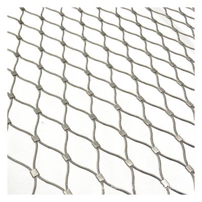 304 Stainless Steel Rope Net, 2.5 mm Cable, 10 cm Mesh, for Plants and Protection