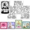 GLOBLELAND 4-Sheet Clear Easter Animal Stamps Set for DIY Journaling, Scrapbooking, Photo Albums & Card Making view 1