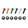 For Yamaha TMAX 500/530, TDM 900: 5 mm, 10-Piece Motorcycle Windshield Screws and Nuts (Green) view 3