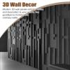 3D Ribbed Wall Panels, 2-Pack view 2