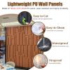 3D Ribbed Wall Panels, 2-Pack view 3