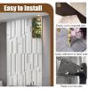 3D Ribbed Wall Panels, 2-Pack view 4