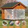 AHWEKR 90% Transparent Waterproof PE Tarp with Eyelets, 1.6 x 5.2 m view 4