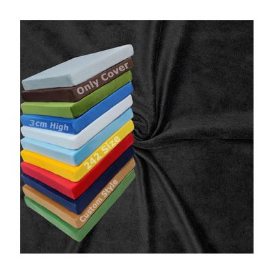 ILiemao Custom Removable Plush Velour Cushion Cover, 180 x 45 cm