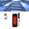 Snow-Melting Mats for Outdoor Stairs, Non-Slip Rubber, 25.4 x 90 cm, 1-Piece view 1