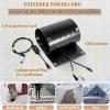Snow-Melting Mats for Outdoor Stairs, Non-Slip Rubber, 25.4 x 90 cm, 1-Piece view 3