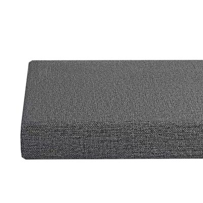 GXFWJD Indoor/Outdoor Bench Cushion, Non-Slip, Dark Gray, 50 x 139 cm