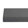 GXFWJD Indoor/Outdoor Bench Cushion, Non-Slip, Dark Gray, 50 x 139 cm view 1