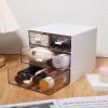 JOINPAYA White Plastic Desk Organizer with 4 Drawers and 3 Tiers view 3