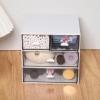 JOINPAYA White Plastic Desk Organizer with 4 Drawers and 3 Tiers view 4