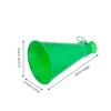 DECORNIJIA Stadium Horns, 8-Pack, Plastic, Green view 2