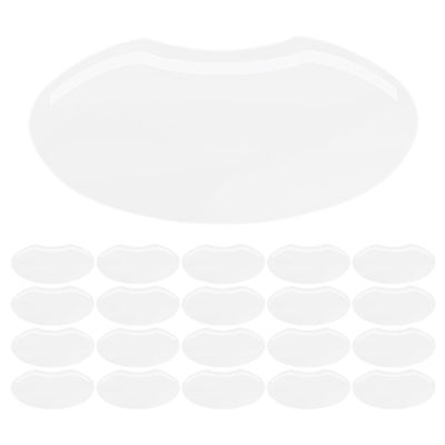 VILLCASE Transparent Haircut Eye Shields, Adjustable Forehead Fit, 30-Piece PVC Set