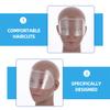 VILLCASE Transparent Haircut Eye Shields, Adjustable Forehead Fit, 30-Piece PVC Set view 4