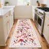 RZUMXOPY Non-Slip Kitchen Runner 60 x 80 cm, Washable view 2